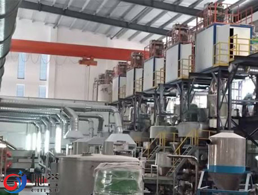 نظام نقل خلط الجرعات الأوتوماتيكي لكابل PVC