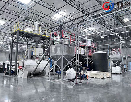 نظام نقل التغذية الأوتوماتيكي لخلاط المسحوق والطارد PVC
