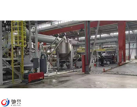 نظام تجميع السيارات PVC لنظام خلط خط بثق الأرضيات SPC / LVT / WPC